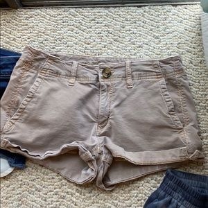 Khaki American Eagle shorts